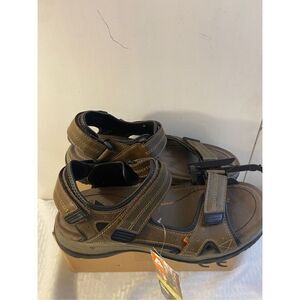 Ozark trail sandals mens size 13Memory Foam Arch Support Rugged Durable…